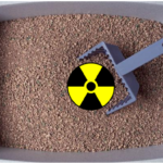 is cat litter radioactive