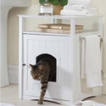 hide away cat litter box