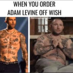 adam levine tiger king meme