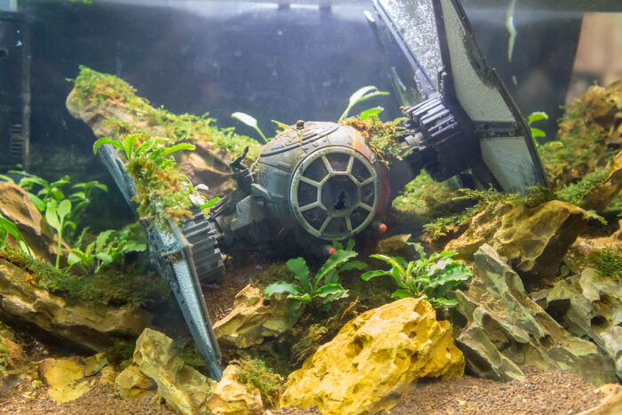 star wars fish tank decorations for sale