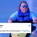 Tiger king jet ski meme